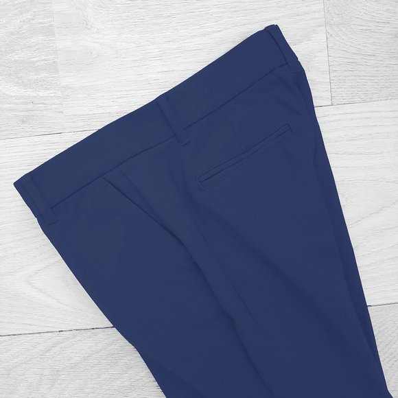 Gap Slim Crop Pants, Polished Cotton Blend, Indigo Blue, 00P - Picture 3 of 7